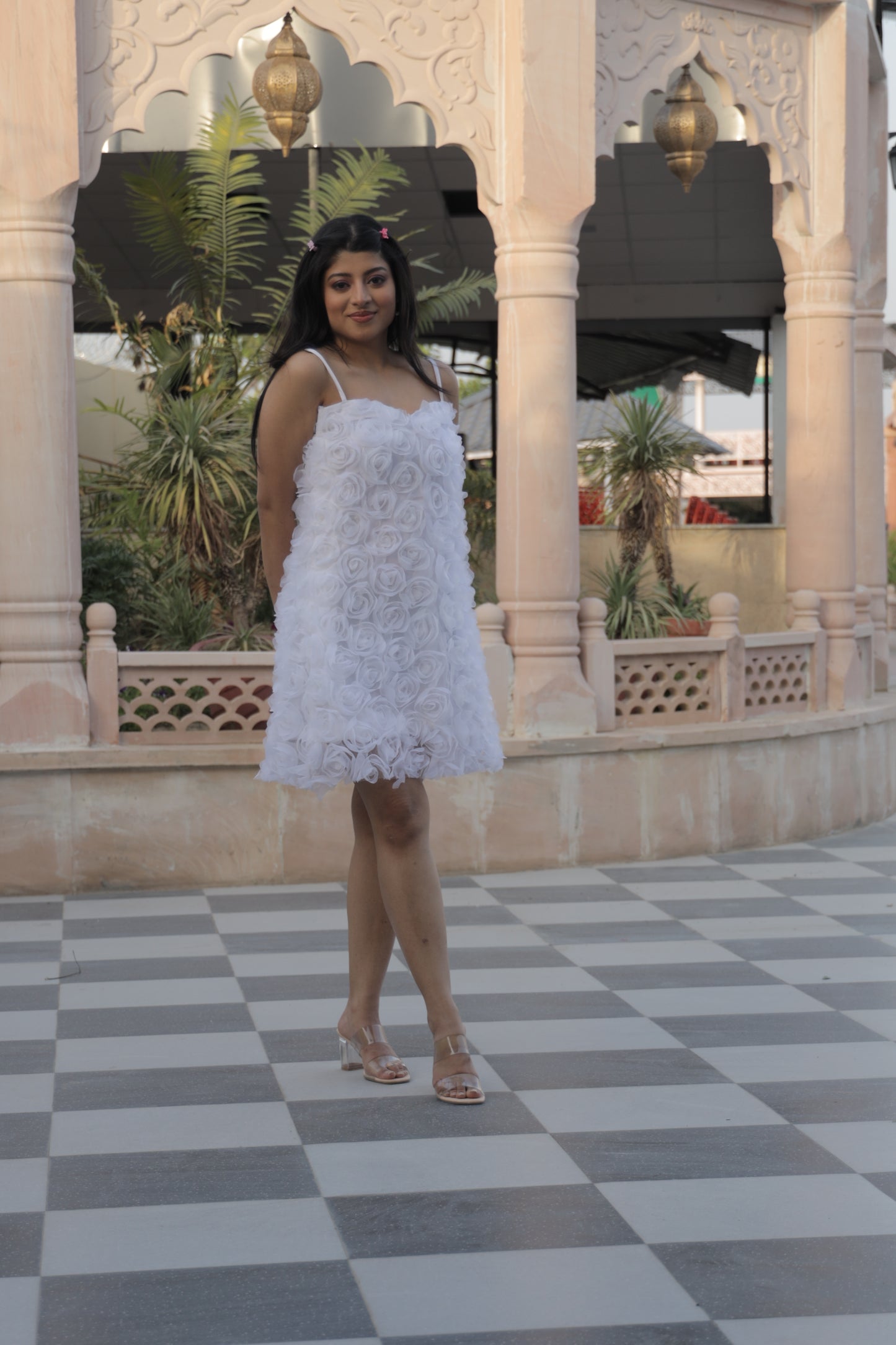 Angelic Aura White Dress