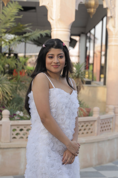 Angelic Aura White Dress