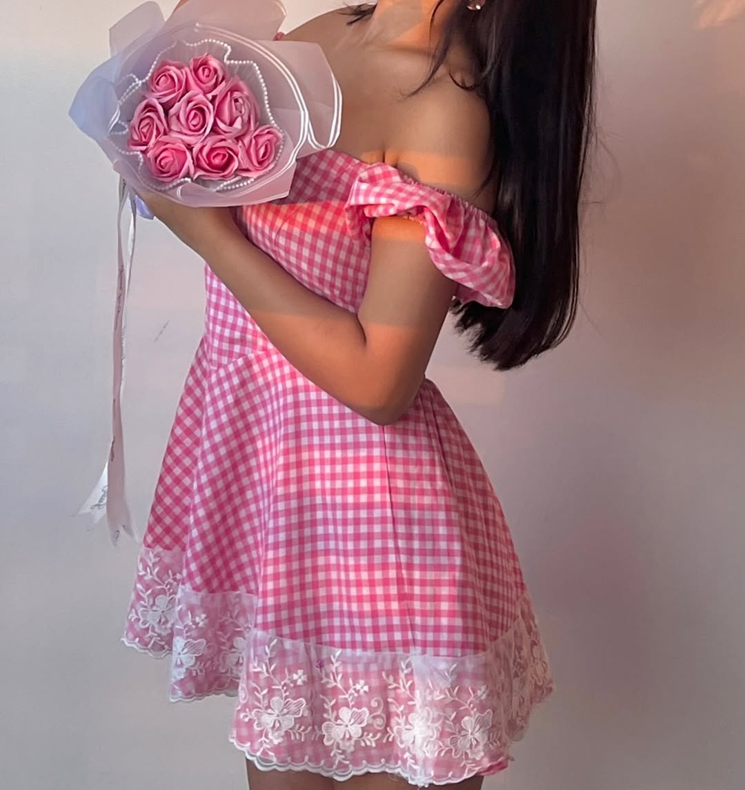 SWEETHEART SUE PINK DRESS