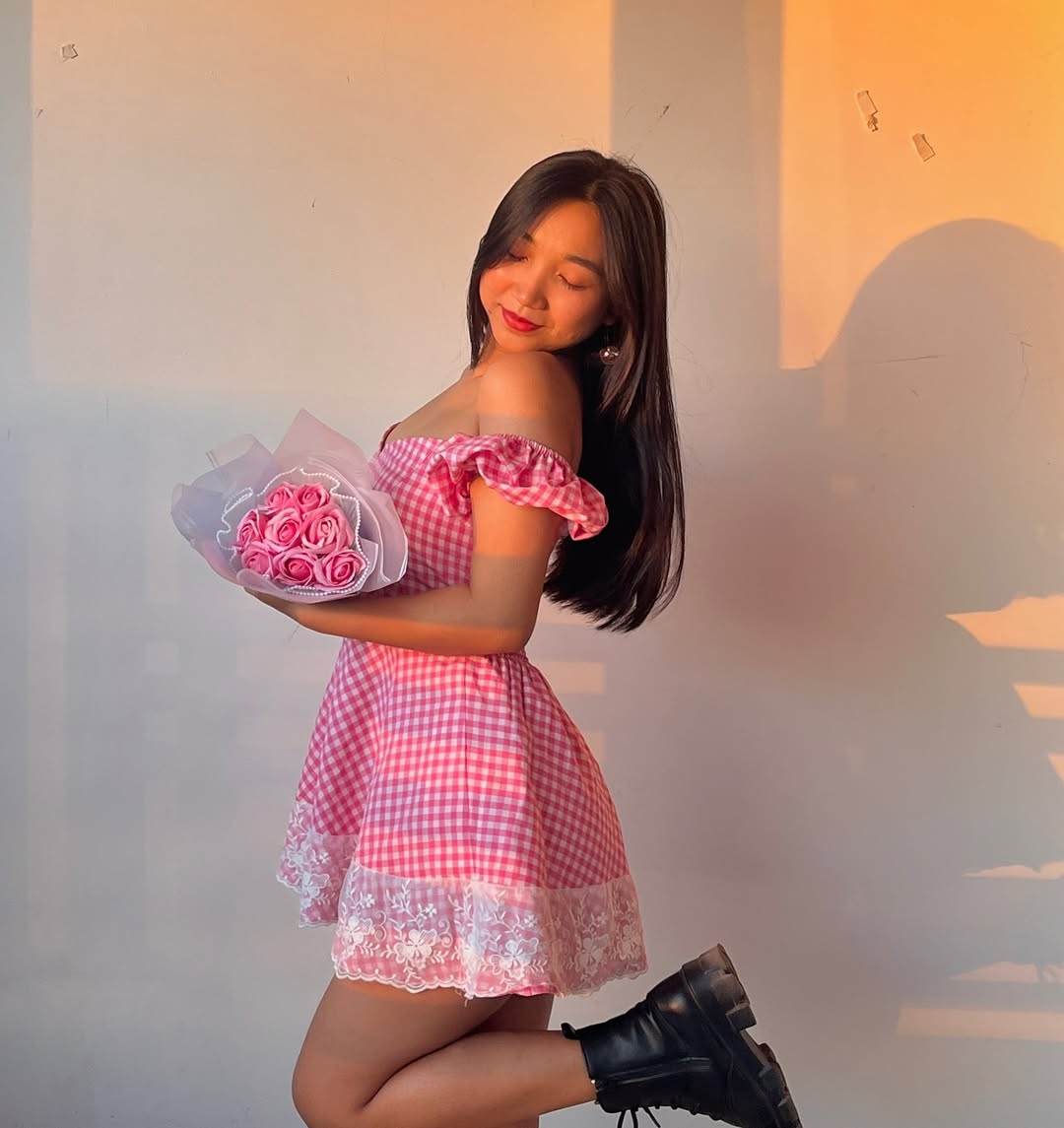 SWEETHEART SUE PINK DRESS