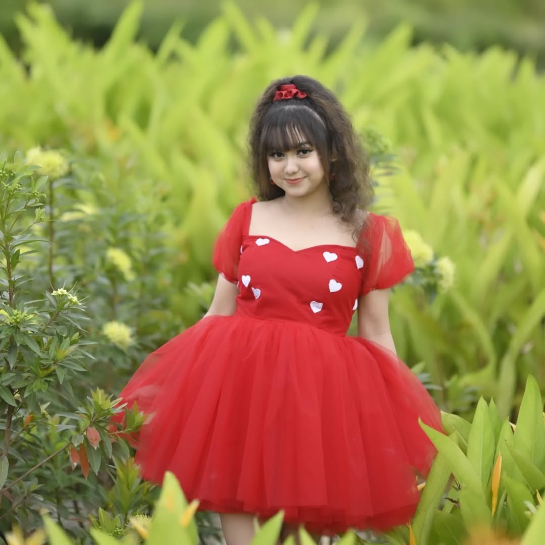 BERRY CRUSH DRESS WITH SLEEVES