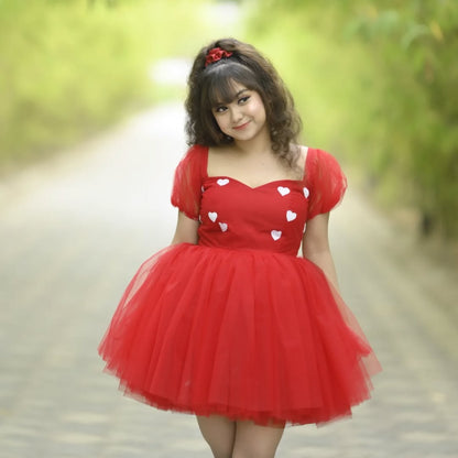 BERRY CRUSH DRESS WITH SLEEVES