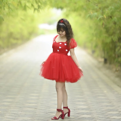 BERRY CRUSH DRESS WITH SLEEVES