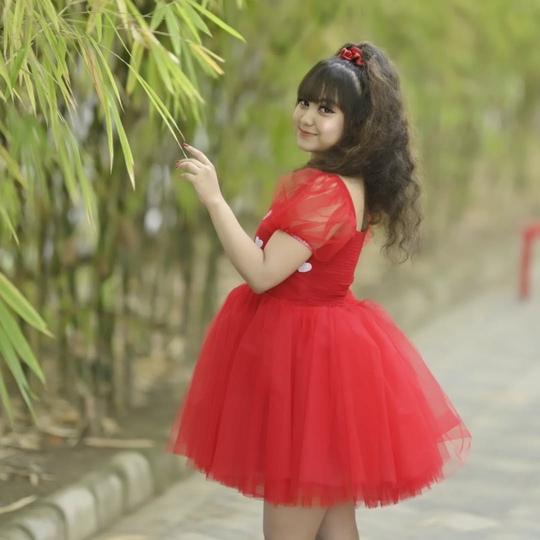 BERRY CRUSH DRESS WITH SLEEVES
