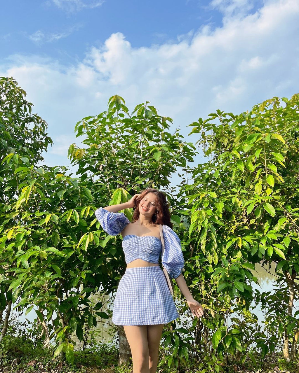 BLUE EDEN CO ORD SET