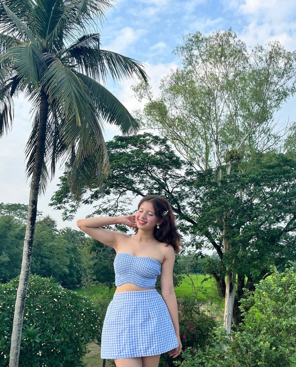 BLUE EDEN CO ORD SET