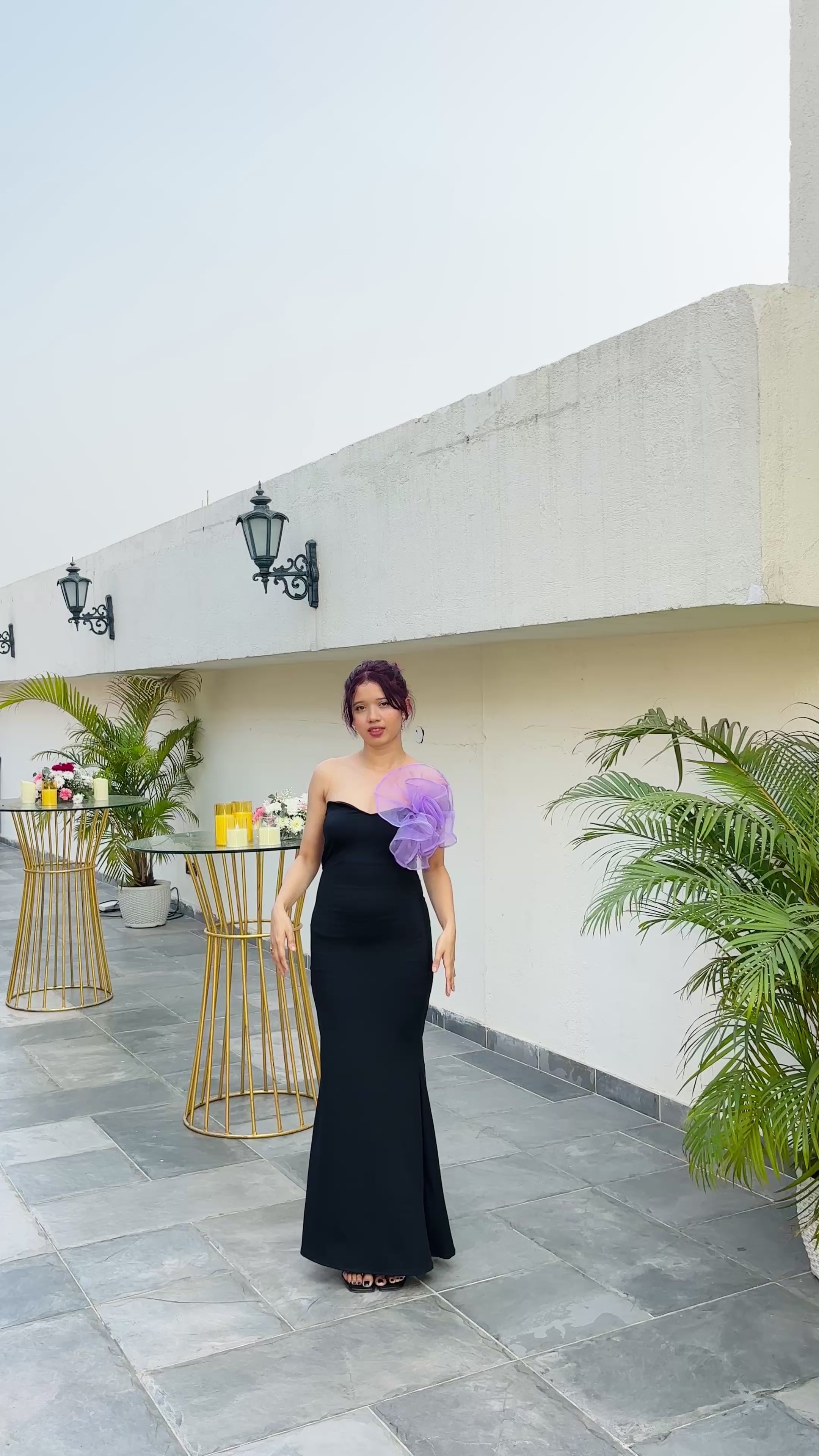 SHADOW ROSE DRESS