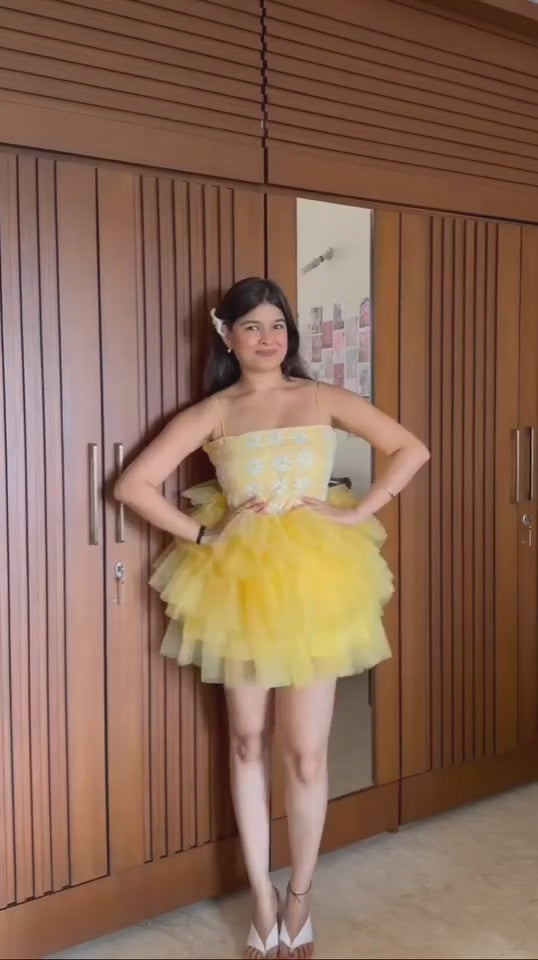 SUNSHINE BARBIE DRESS