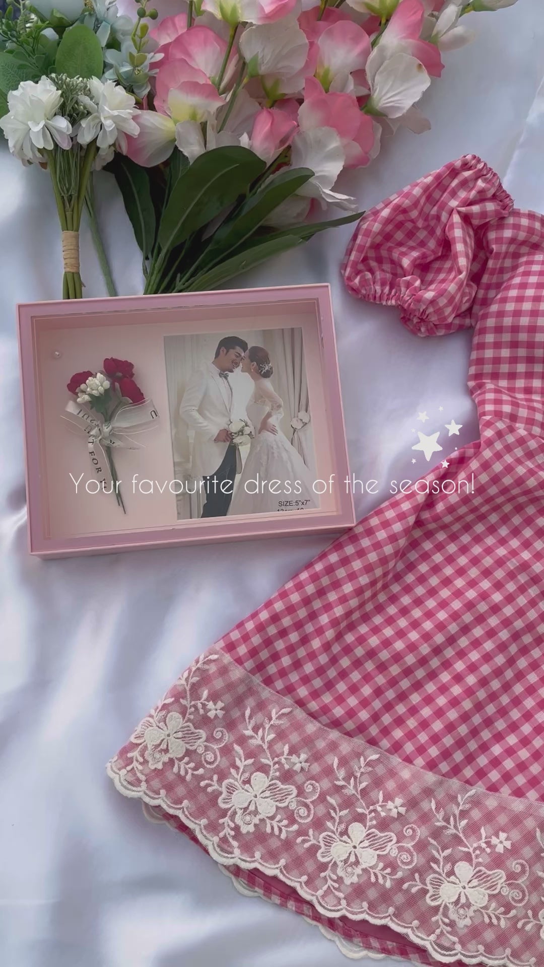 SWEETHEART SUE PINK DRESS