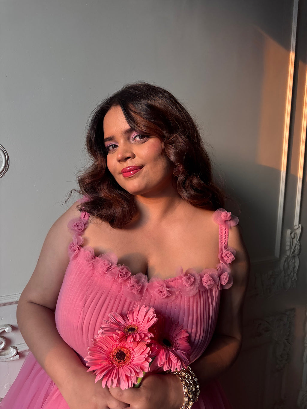 Bella pink dress