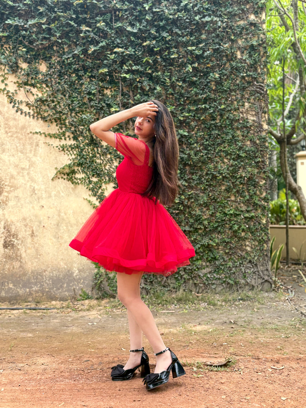 RED LOVE SPELL DRESS