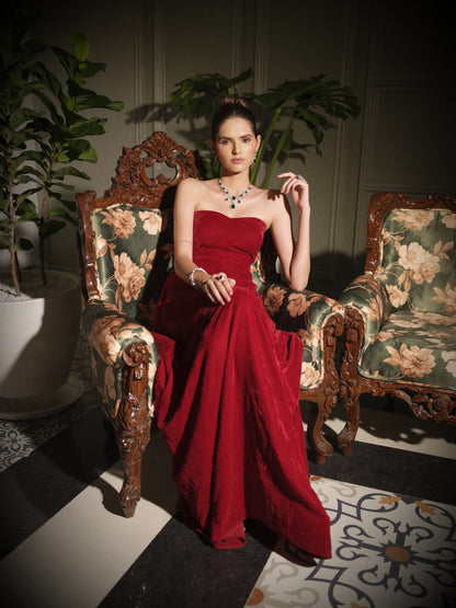 REGAL VELVET GOWN