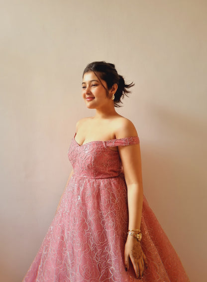 PINK BLUSH GOWN