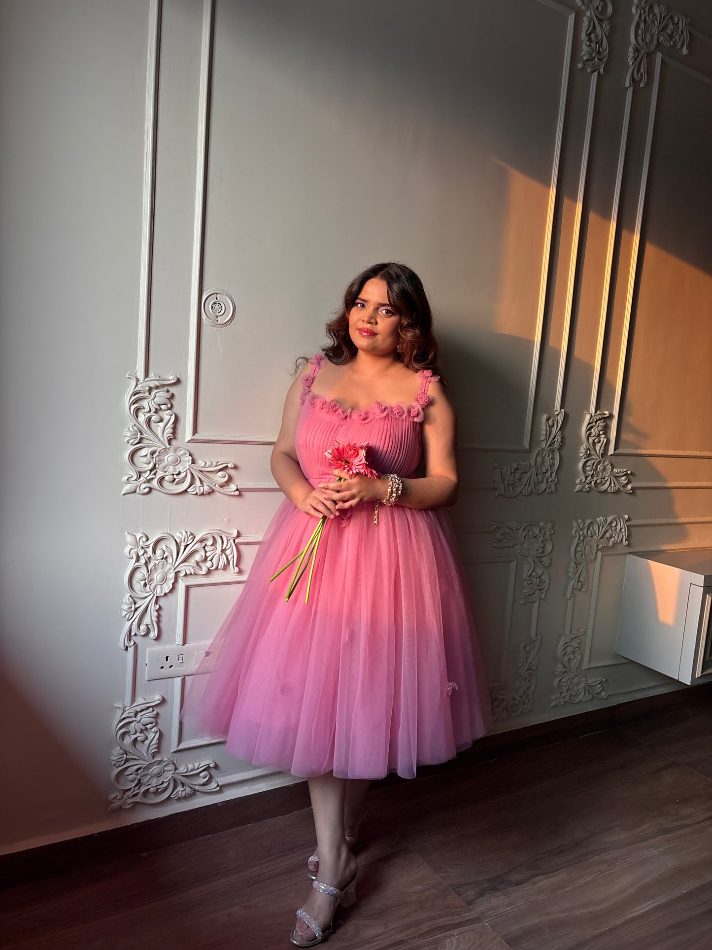 Bella pink dress