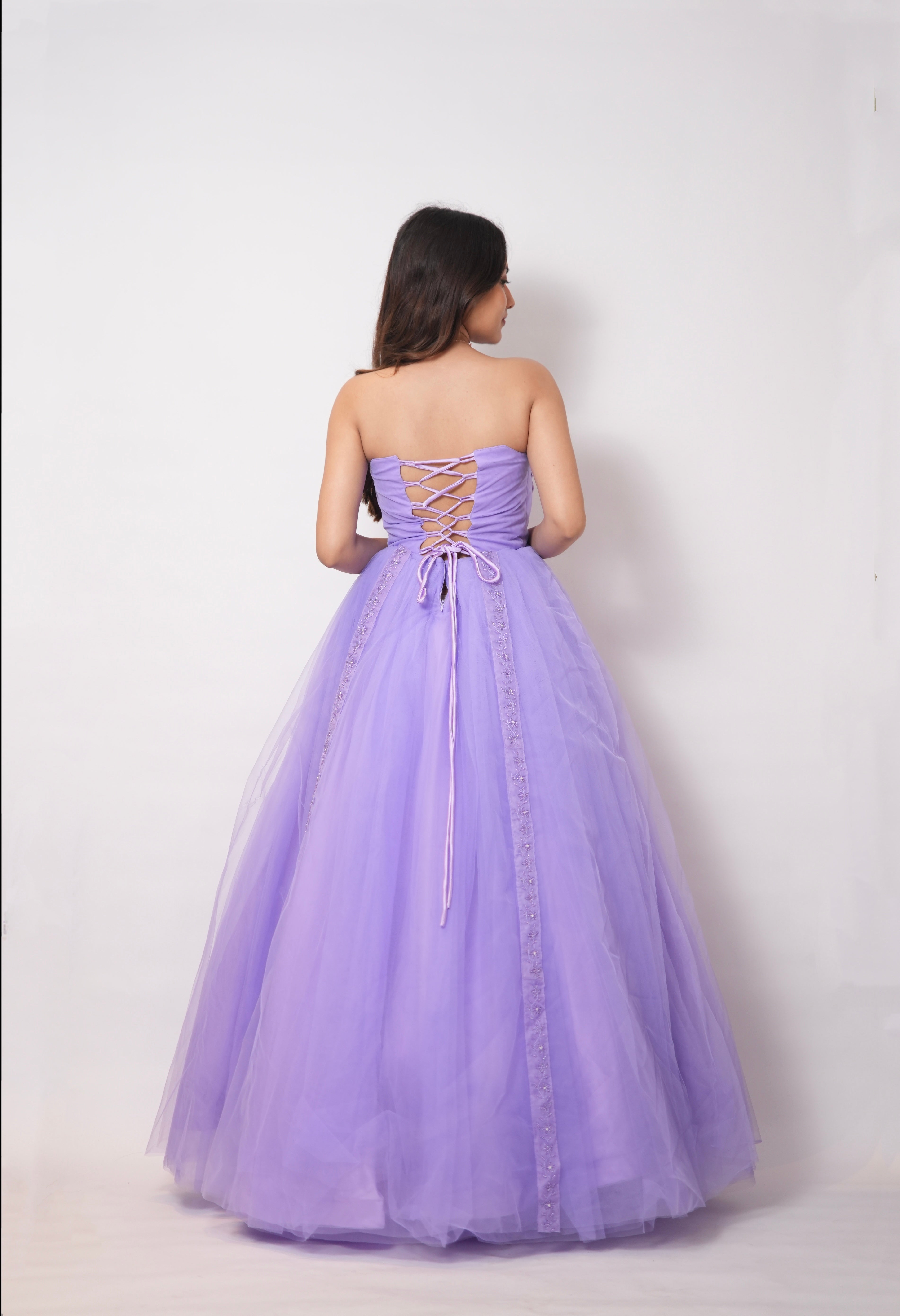 Lilac Princess Purple Ball Gown