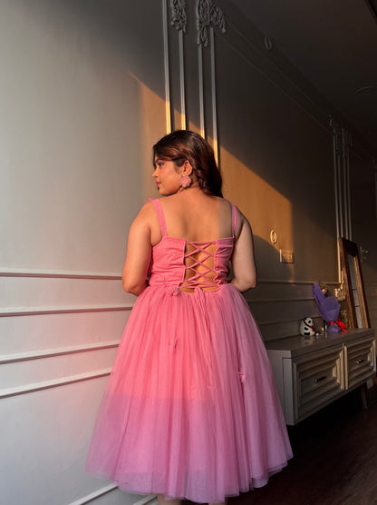 Bella pink dress