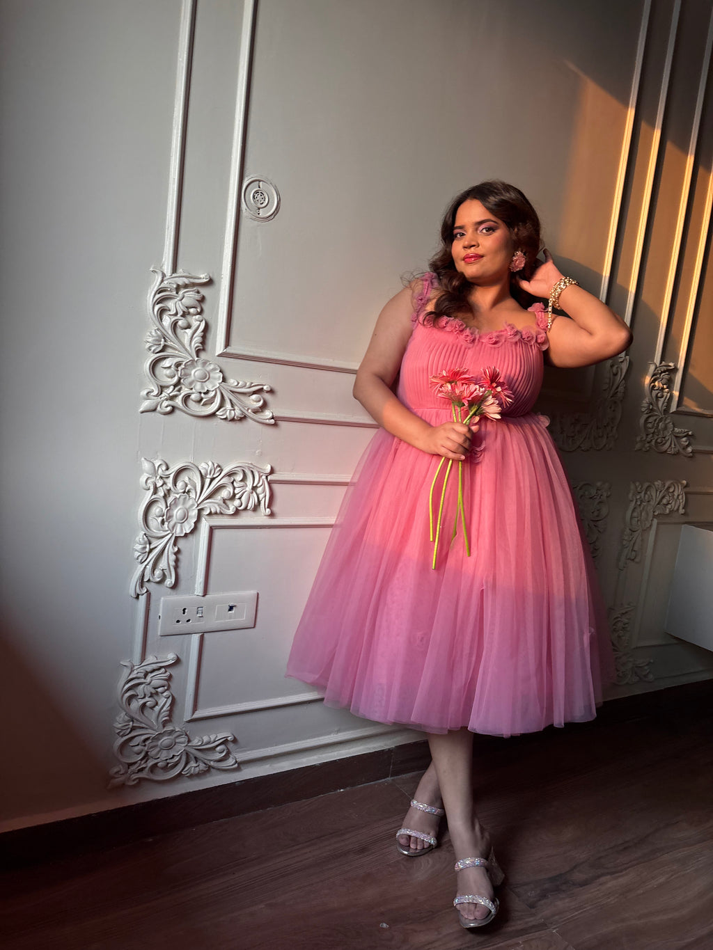 Bella pink dress