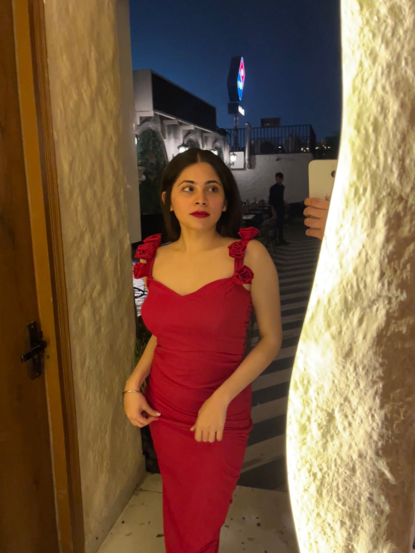 MODERN MUSE RED DRESS