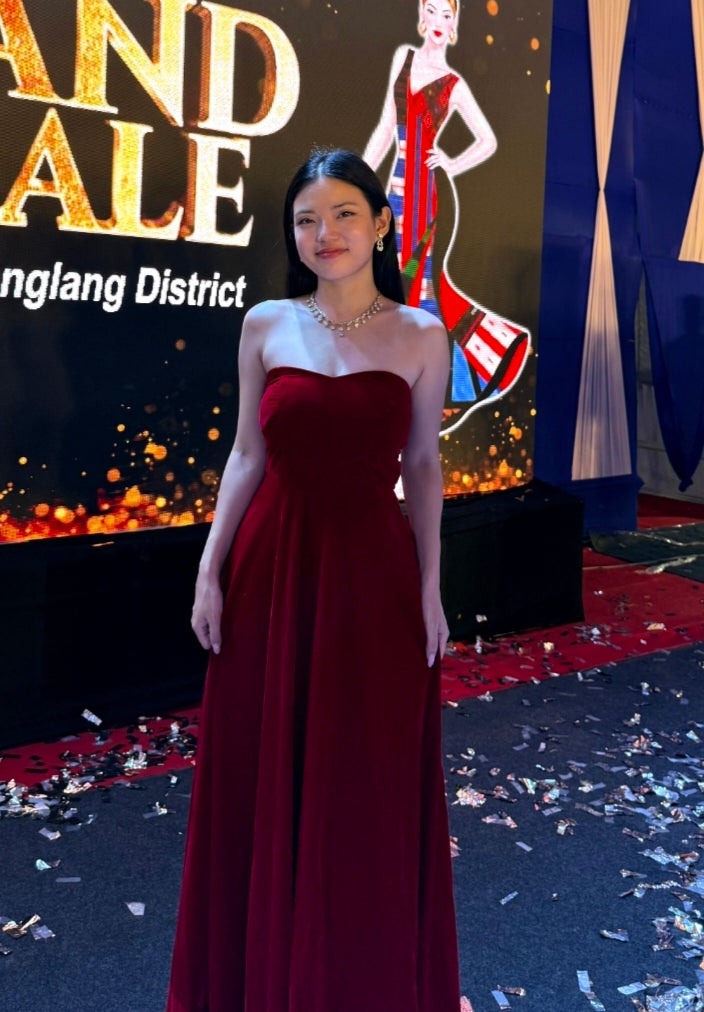 REGAL VELVET GOWN