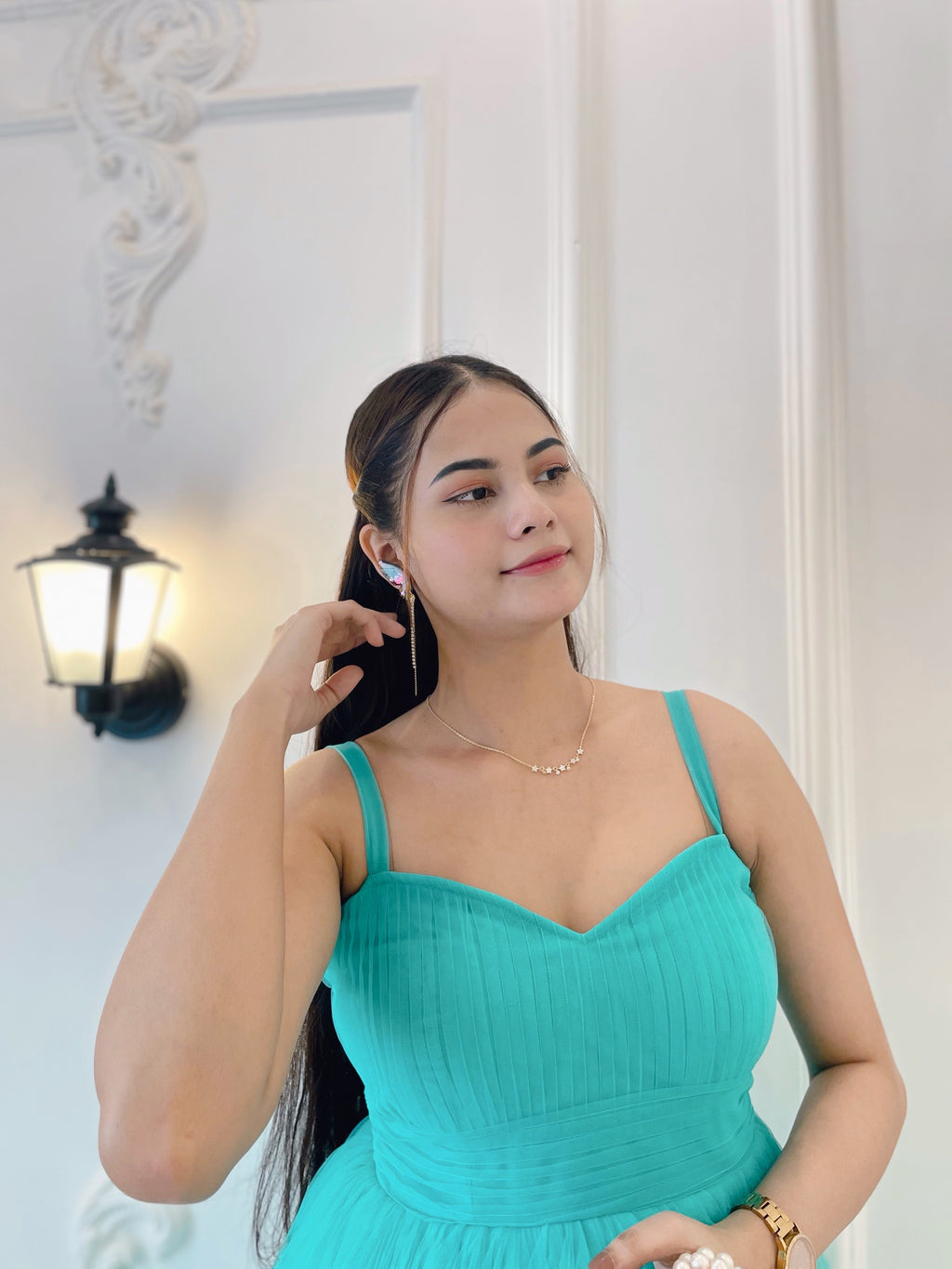 OLIVE EMPRESS DRESS