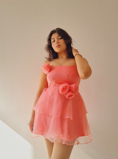 Pink Rose Affair Dress