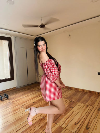 RED EDEN CO ORD SET