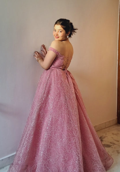 PINK BLUSH GOWN
