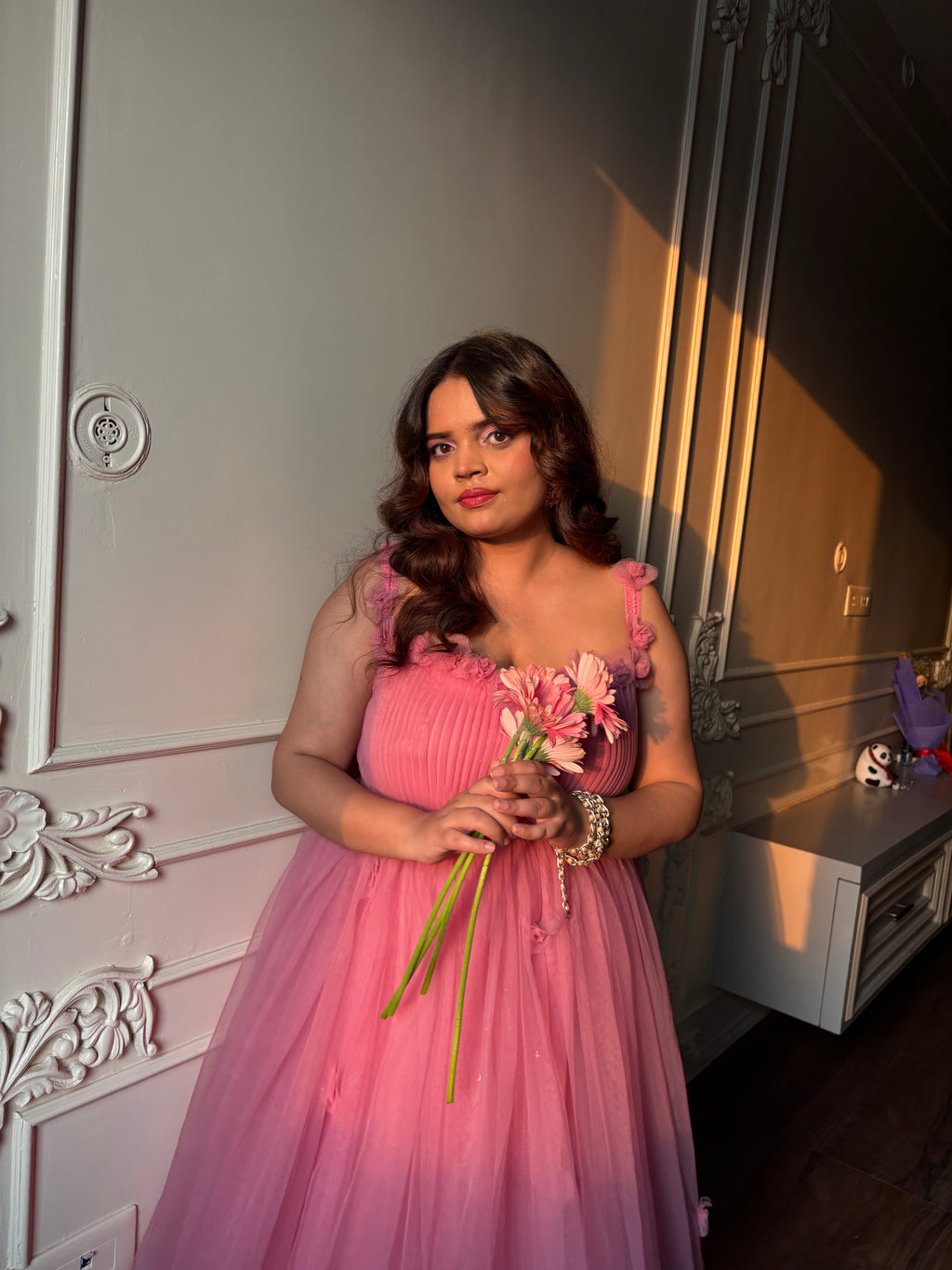 Bella pink dress