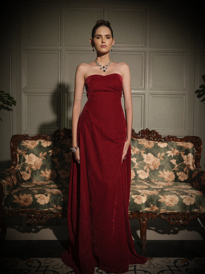 REGAL VELVET GOWN