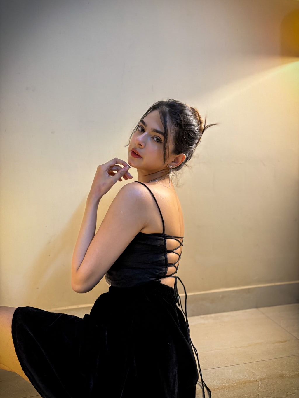 SNOW BELLE MINI DRESS