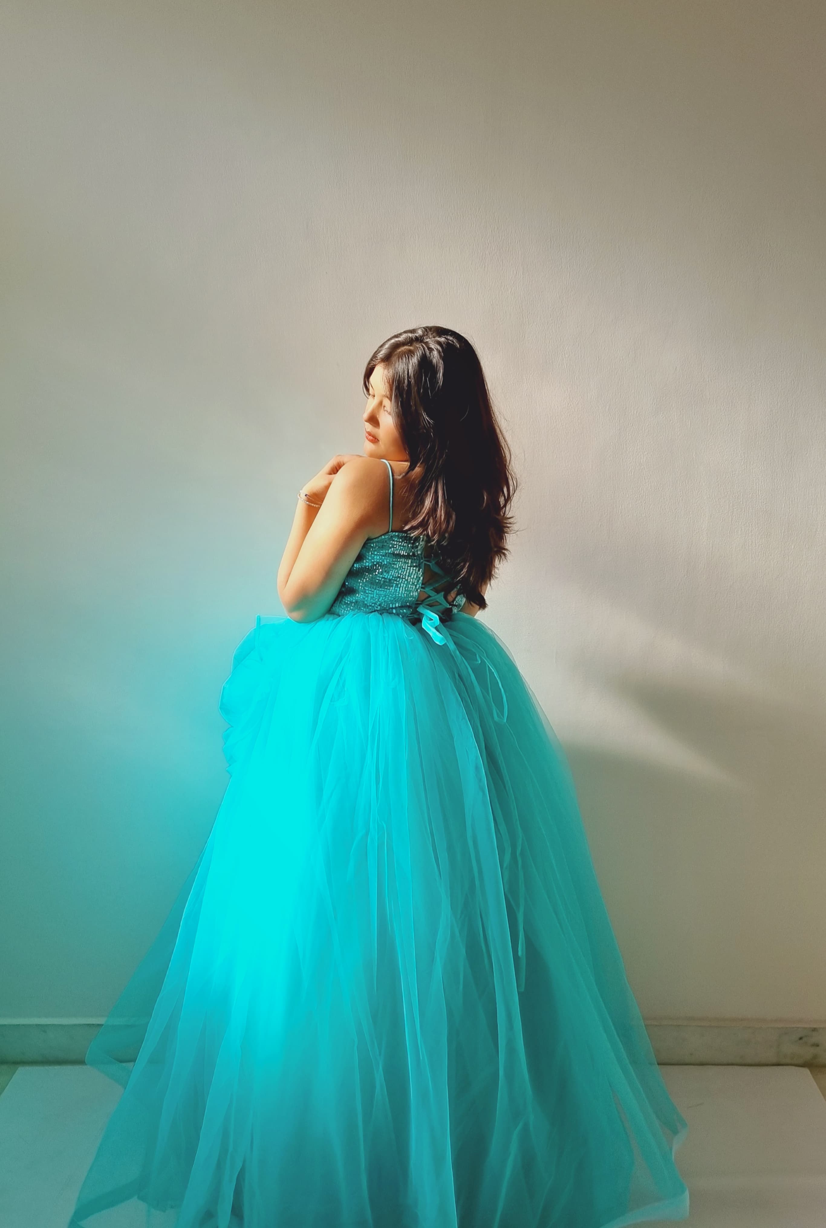 PISTACHIO PRINCESS GOWN