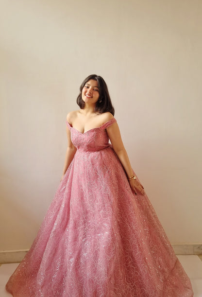 PINK BLUSH GOWN