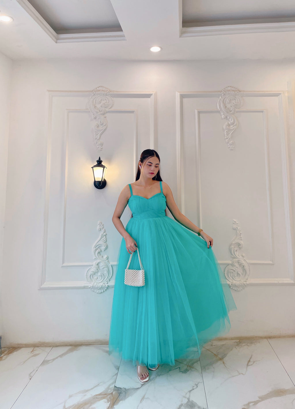 OLIVE EMPRESS DRESS