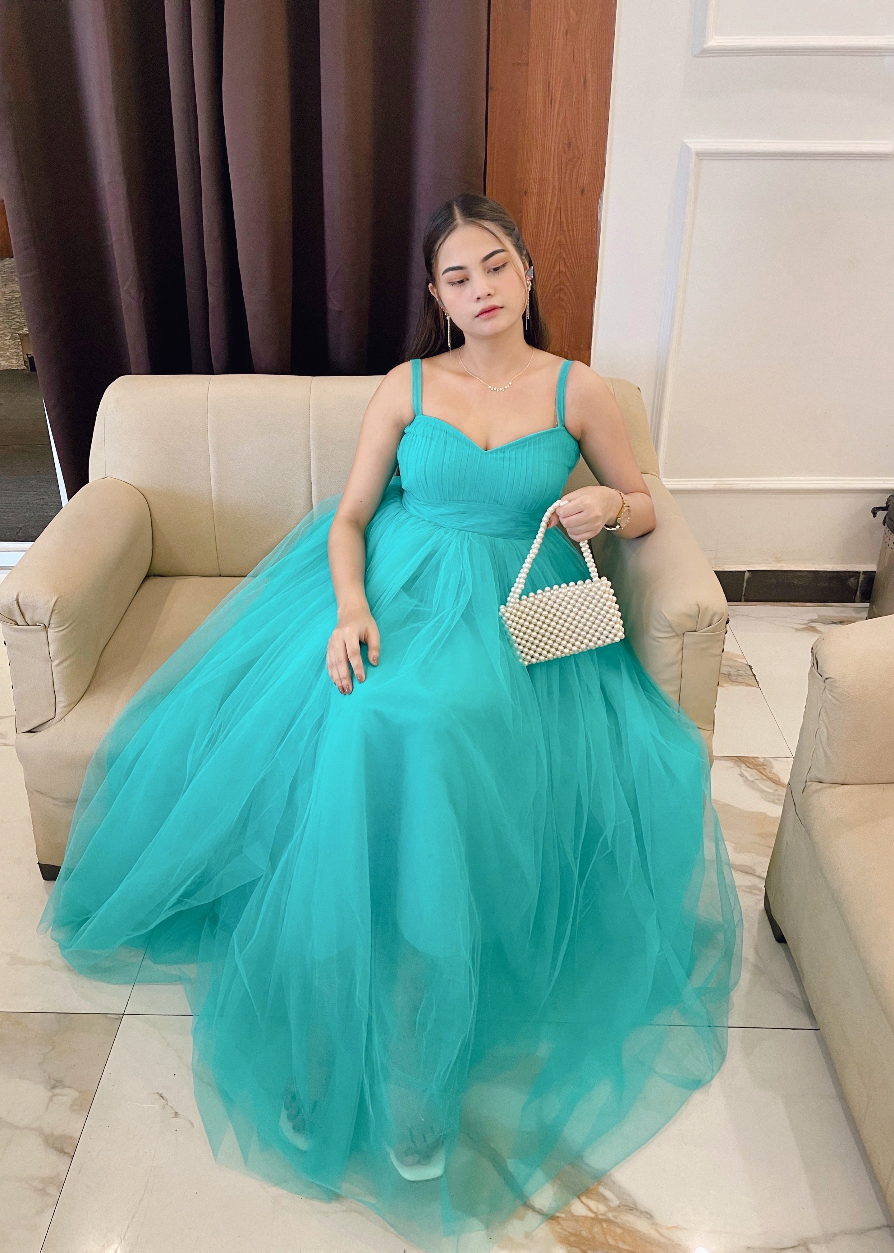 OLIVE EMPRESS DRESS