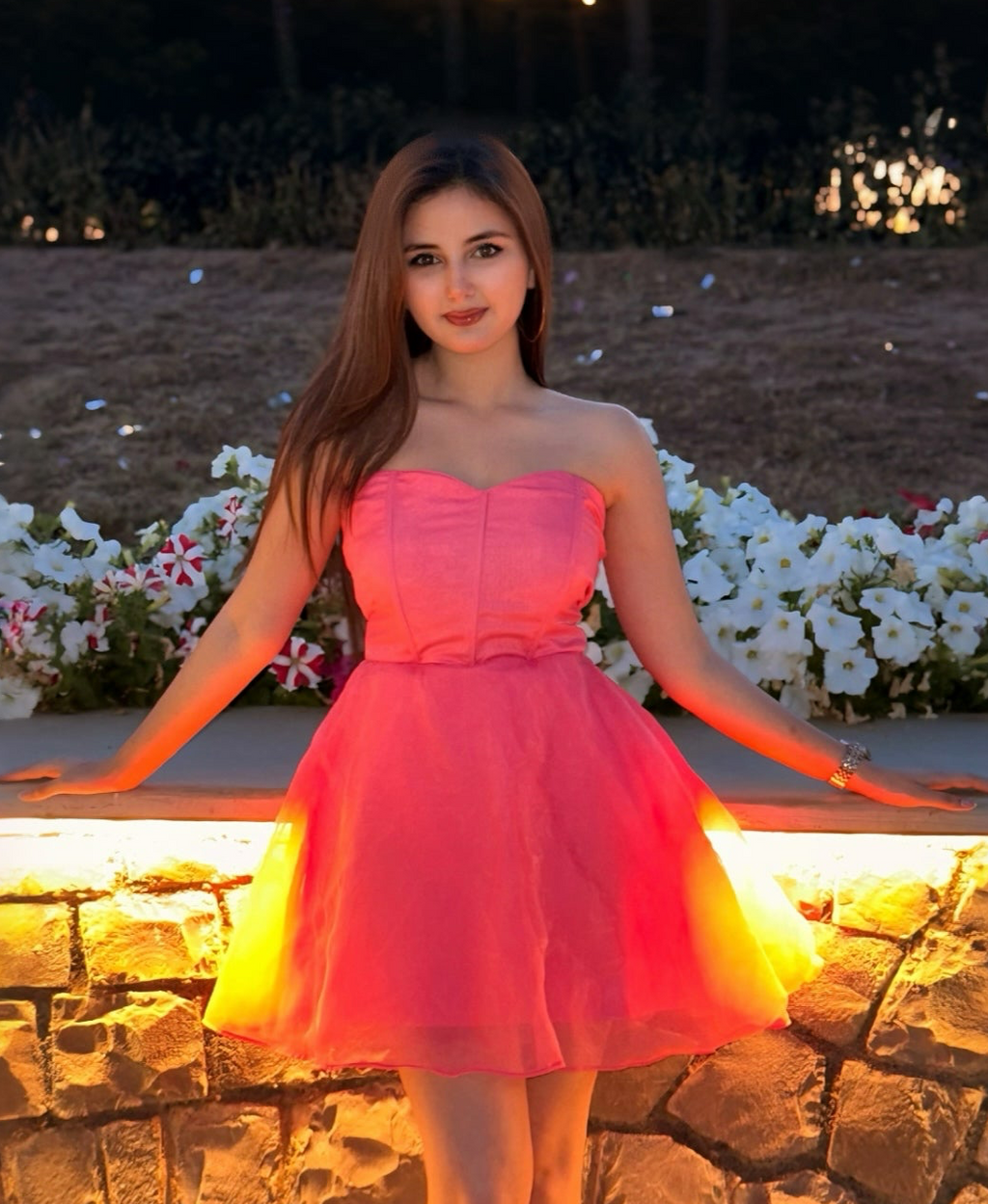 PINK CORSET DRESS