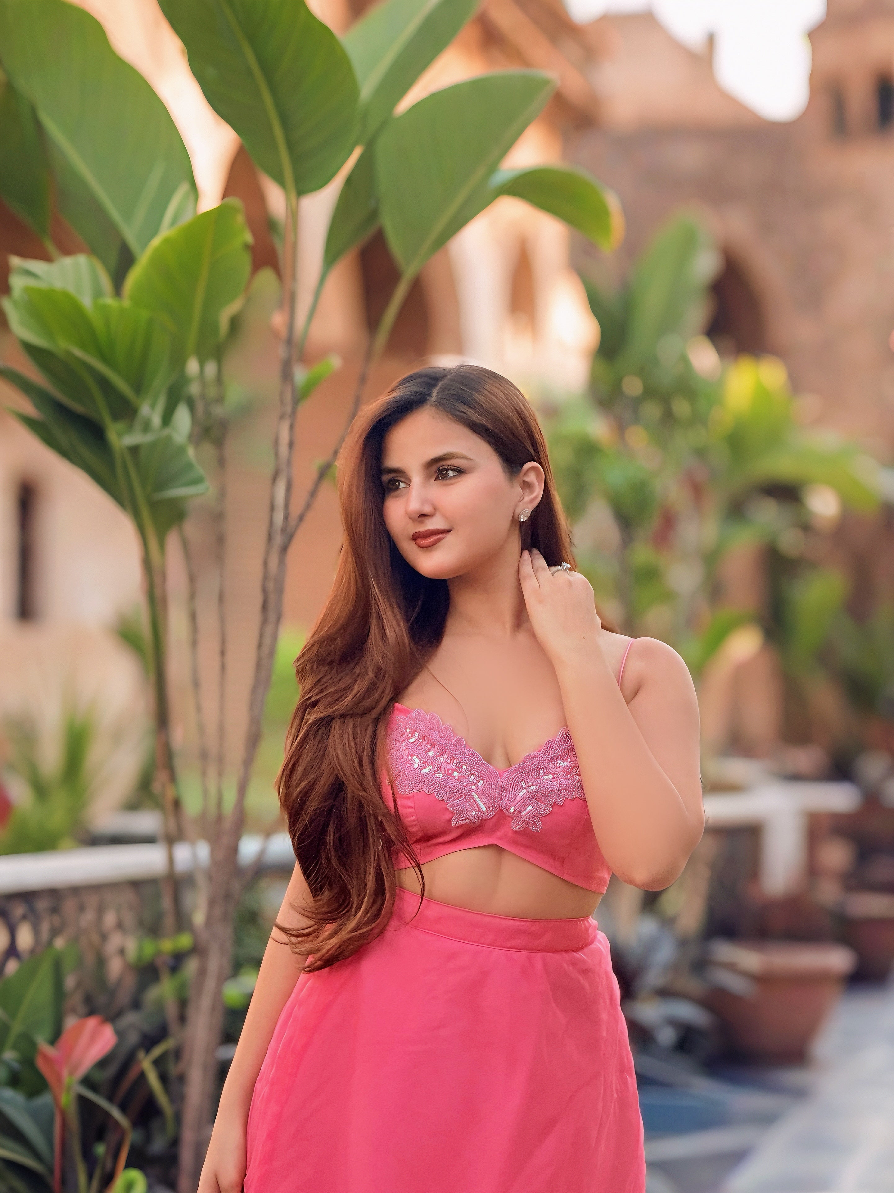 Pink belleSkirt Top Set