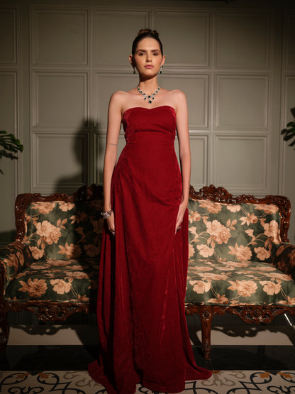 REGAL VELVET GOWN