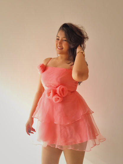 Pink Rose Affair Dress