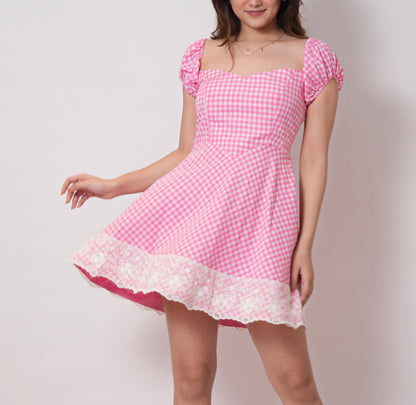SWEETHEART SUE PINK DRESS