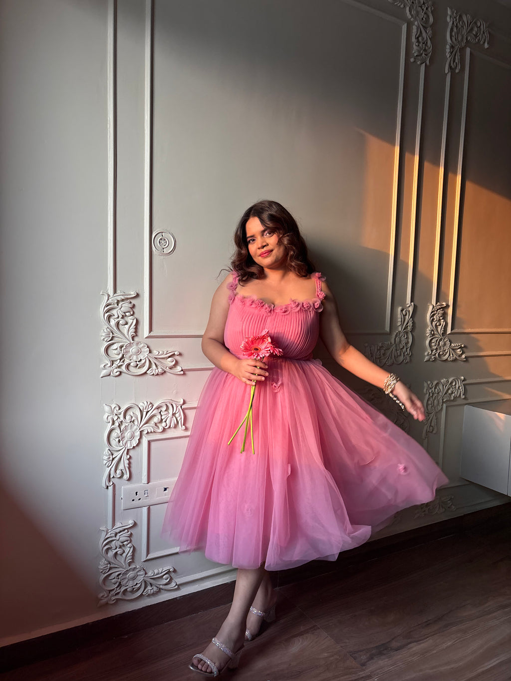 Bella pink dress