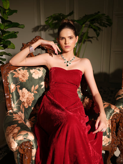 REGAL VELVET GOWN