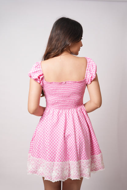 SWEETHEART SUE PINK DRESS