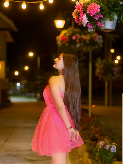 PINK CORSET DRESS