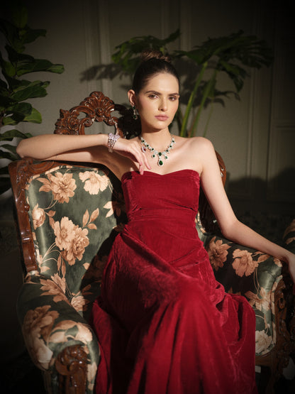 REGAL VELVET GOWN